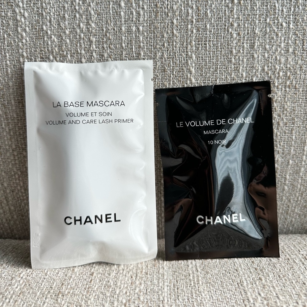 Chanel mascara primer and mascara sample